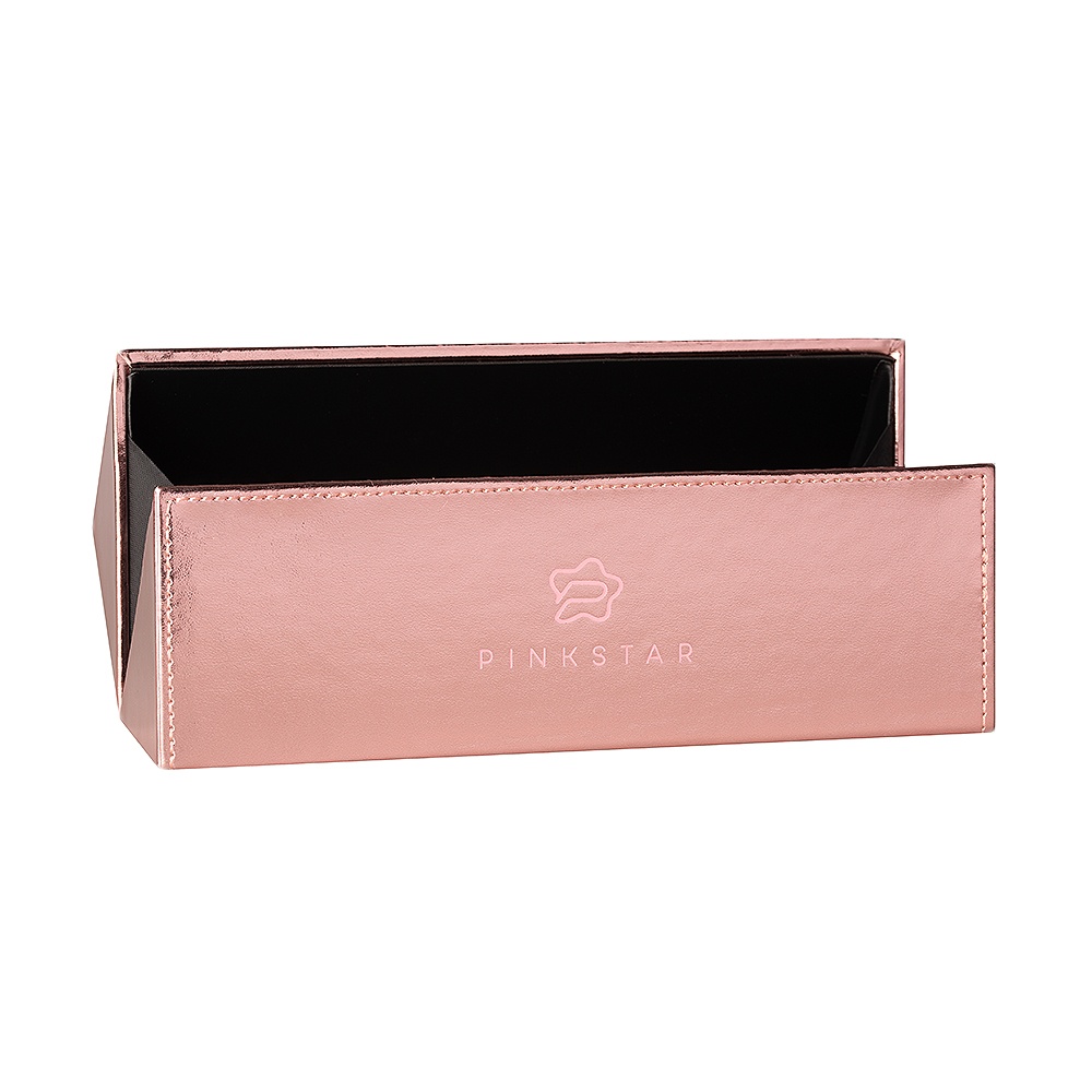Pink Star Cosmetics Case box rose gold