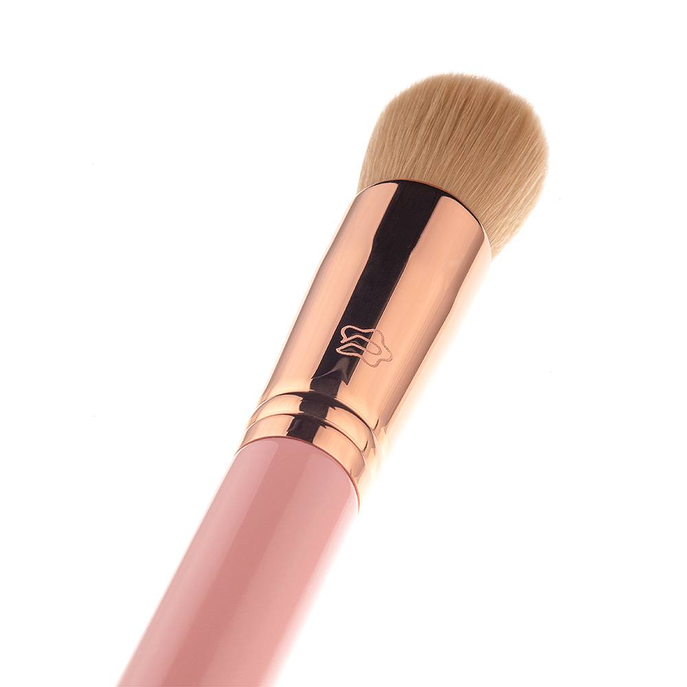 L805 LUXE CONTOUR BRUSH ROSE GOLD - Pink Star Cosmetics