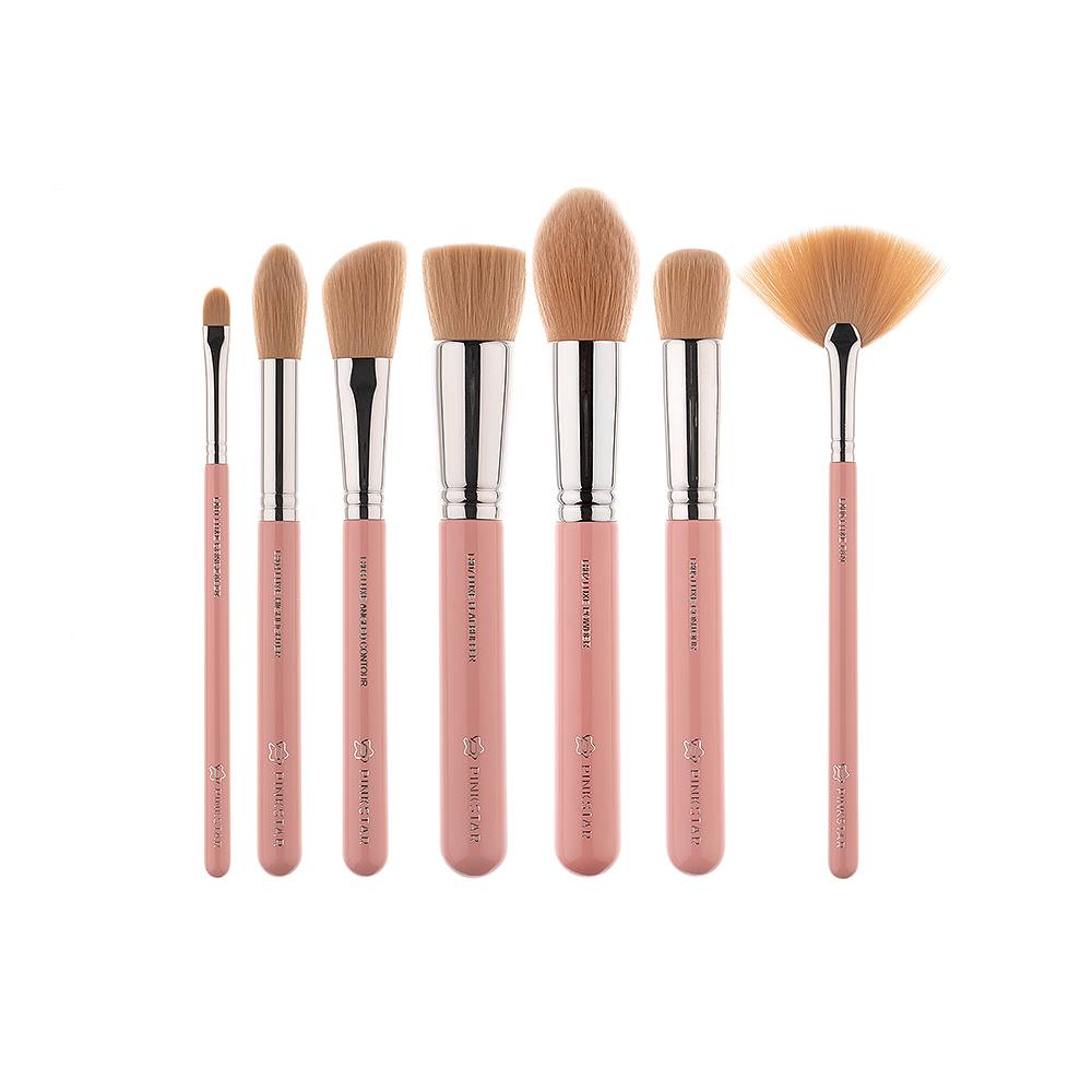 LUXE FACE MUST BRUSH SET SILVER SLFM