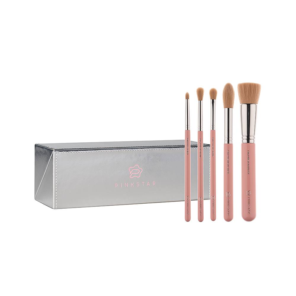 LUXE TOP FIVE BRUSH SET SILVER SLTF